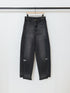 CURVED SEAM DENIM PT / GRAY / Y243-31082
